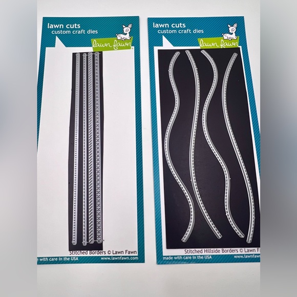 Lawn Fawn Stitch Metal Dies, Set of 2 - Picture 2 of 2